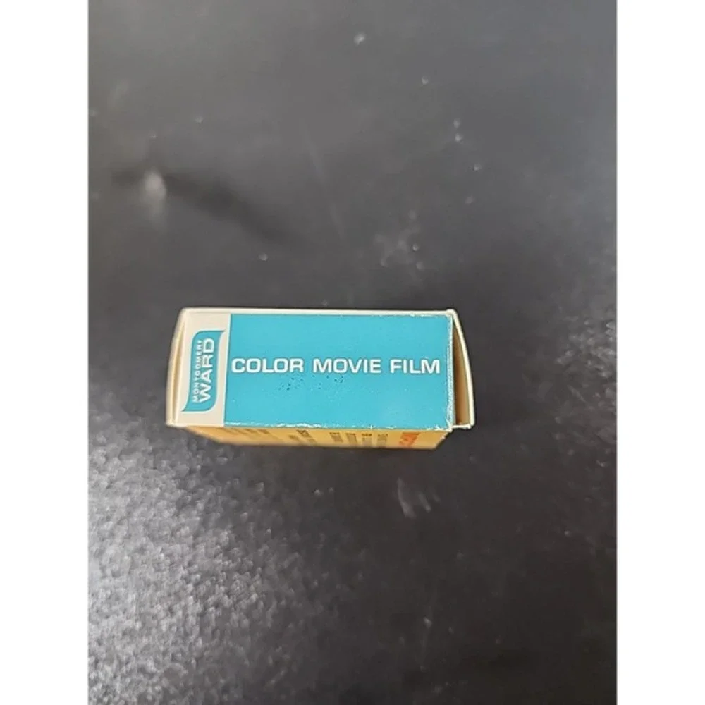 Montgomery Wards Color Movie Film Double 8mm‎ Film Magazine – Sealed – Exp 1968